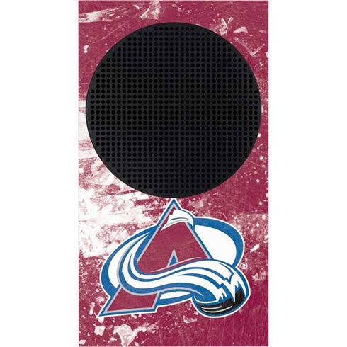 NHL Colorado Avalanche Frozen Xbox Series S Console Skin