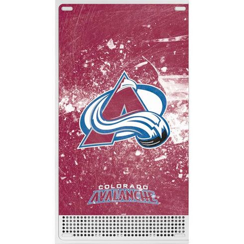NHL Colorado Avalanche Frozen Xbox Series S Console Skin