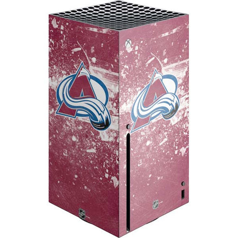 NHL Colorado Avalanche Frozen Xbox Series X Console Skin