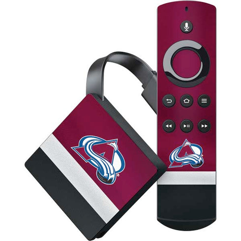 NHL Colorado Avalanche Jersey Amazon Fire TV Skin