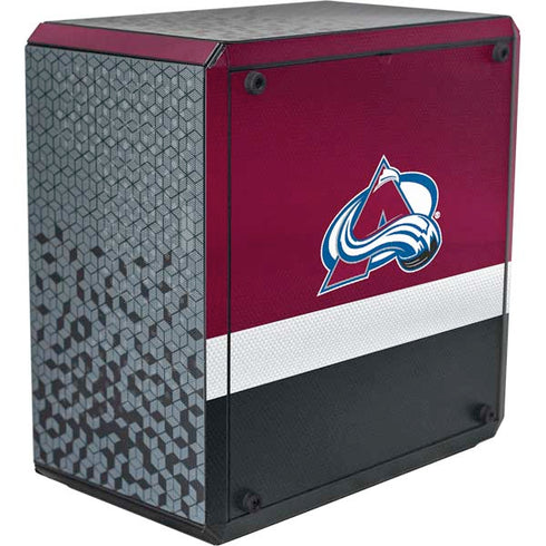 NHL Colorado Avalanche Jersey Cooler Master MasterBox Q300L Mini Tower Skin
