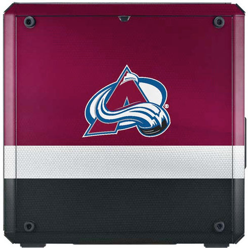 NHL Colorado Avalanche Jersey Cooler Master MasterBox Q300L Mini Tower Skin