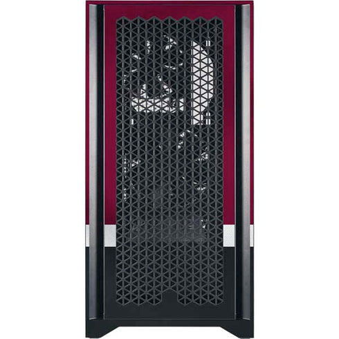 NHL Colorado Avalanche Jersey Corsair 4000D Tempered Glass Mid-Tower ATX Case Skin