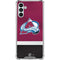 NHL Colorado Avalanche Jersey Galaxy A13 5G Clear Case