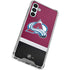 NHL Colorado Avalanche Jersey Galaxy A13 5G Clear Case