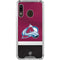 NHL Colorado Avalanche Jersey Galaxy A30 Clear Case