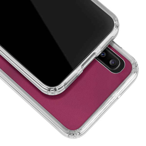 NHL Colorado Avalanche Jersey Galaxy A30 Clear Case