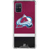 NHL Colorado Avalanche Jersey Galaxy A51 5G Clear Case