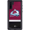 NHL Colorado Avalanche Jersey Galaxy Note 10 Waterproof Case