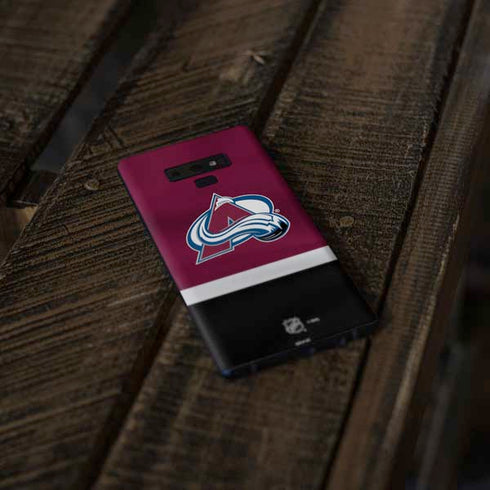 NHL Colorado Avalanche Jersey Galaxy Note 9 Skin
