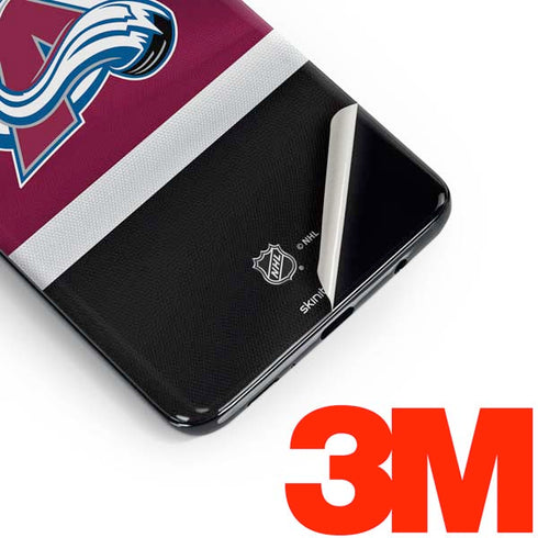NHL Colorado Avalanche Jersey Galaxy S10 Plus Skin