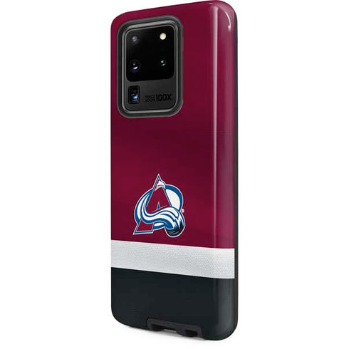 NHL Colorado Avalanche Jersey Galaxy S20 Ultra 5G Pro Case