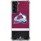 NHL Colorado Avalanche Jersey Galaxy S21 5G Clear Case
