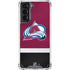 NHL Colorado Avalanche Jersey Galaxy S21 5G Clear Case