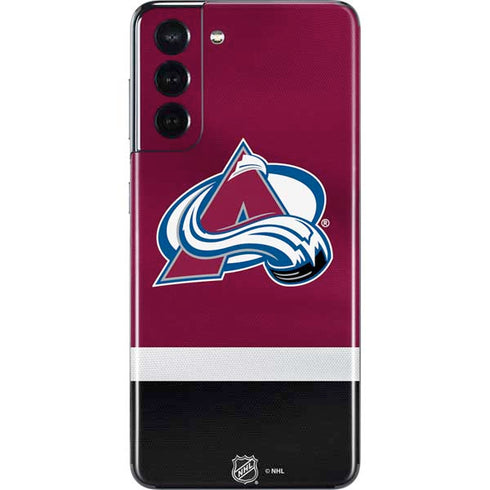 NHL Colorado Avalanche Jersey Galaxy S21 5G Skin