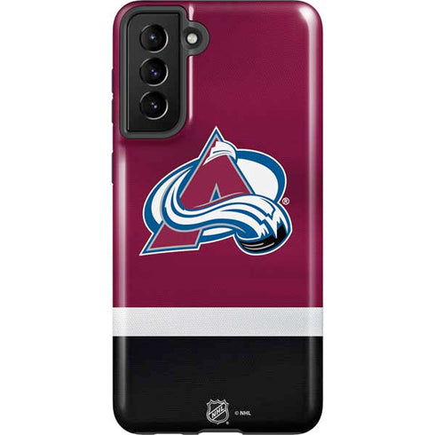 NHL Colorado Avalanche Jersey Galaxy S21 Plus 5G Pro Case