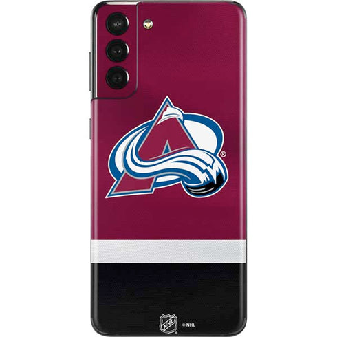 NHL Colorado Avalanche Jersey Galaxy S21 Plus 5G Skin