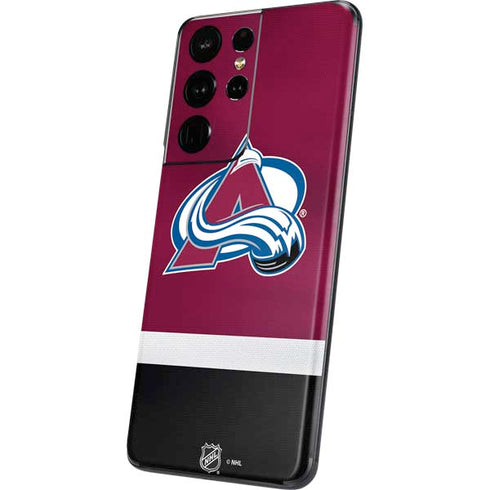 NHL Colorado Avalanche Jersey Galaxy S21 Ultra 5G Skin