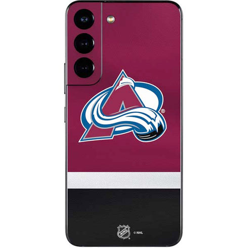 NHL Colorado Avalanche Jersey Galaxy S22 Skin