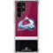 NHL Colorado Avalanche Jersey Galaxy S22 Ultra Clear Case