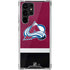 NHL Colorado Avalanche Jersey Galaxy S22 Ultra Clear Case