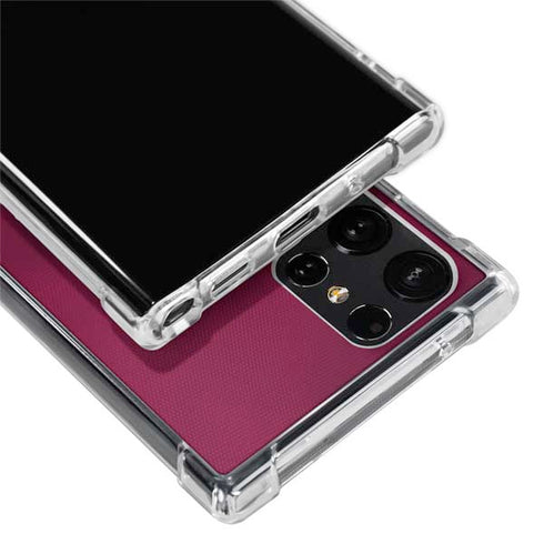 NHL Colorado Avalanche Jersey Galaxy S22 Ultra Clear Case