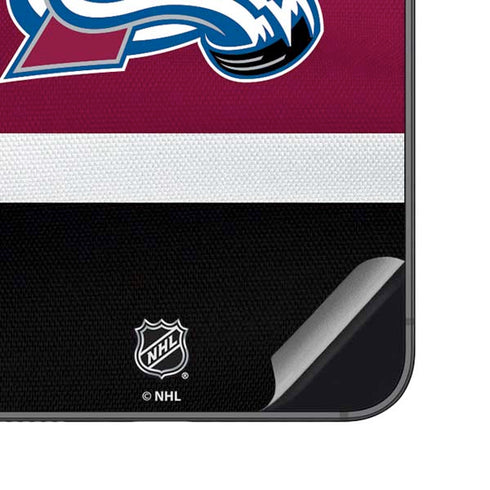 NHL Colorado Avalanche Jersey Galaxy S23 FE Skin