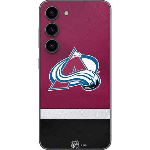 NHL Colorado Avalanche Jersey Galaxy S23 Skin