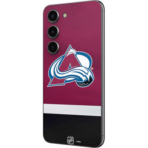 NHL Colorado Avalanche Jersey Galaxy S23 Skin