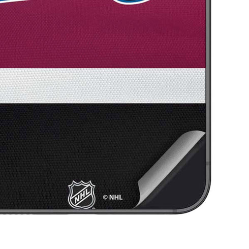 NHL Colorado Avalanche Jersey Galaxy S23 Skin