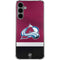 NHL Colorado Avalanche Jersey Galaxy S24 Plus Clear Case
