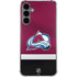 NHL Colorado Avalanche Jersey Galaxy S24 Plus Clear Case