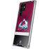 NHL Colorado Avalanche Jersey Galaxy S24 Ultra Clear Case