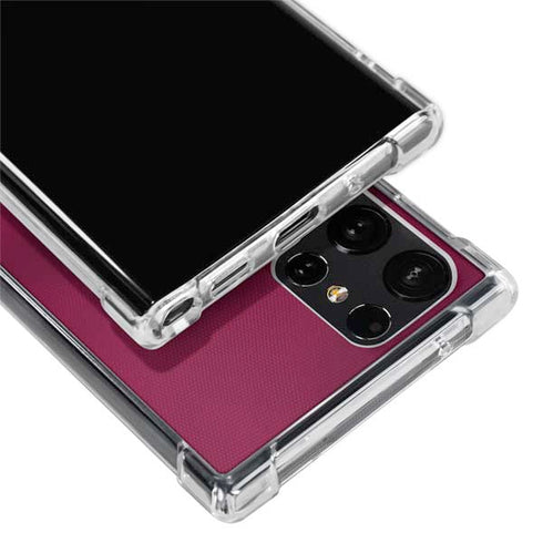 NHL Colorado Avalanche Jersey Galaxy S24 Ultra Clear Case