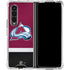 NHL Colorado Avalanche Jersey Galaxy Z Fold4 5G Clear Case