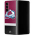 NHL Colorado Avalanche Jersey Galaxy Z Fold4 5G Skin