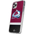 NHL Colorado Avalanche Jersey iPhone 11 Pro Clear Case