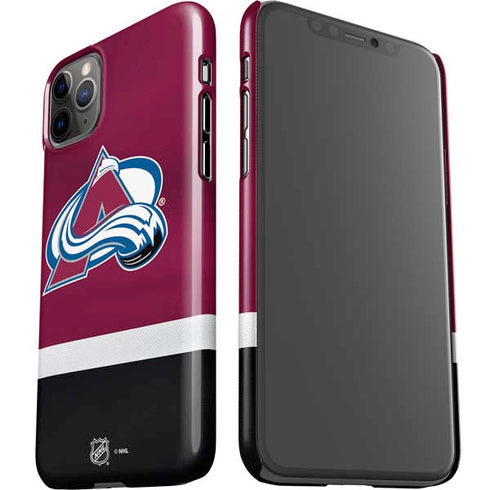 NHL Colorado Avalanche Jersey iPhone 11 Pro Max Lite Case