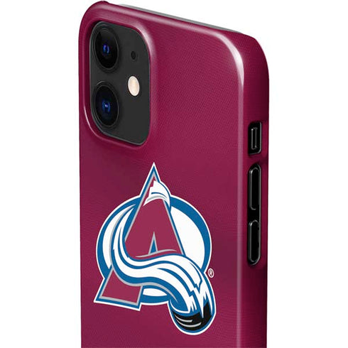 NHL Colorado Avalanche Jersey iPhone 12 Mini Lite Case