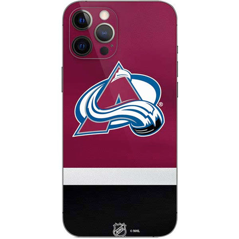 NHL Colorado Avalanche Jersey iPhone 12 Pro Max Skin