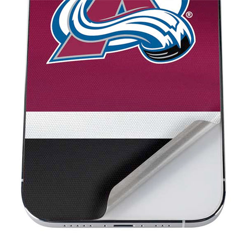 NHL Colorado Avalanche Jersey iPhone 12 Pro Max Skin