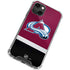 NHL Colorado Avalanche Jersey iPhone 13 Mini Clear Case