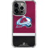 NHL Colorado Avalanche Jersey iPhone 13 Pro Clear Case
