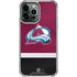 NHL Colorado Avalanche Jersey iPhone 13 Pro Max Clear Case