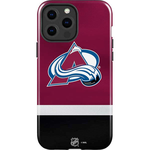 NHL Colorado Avalanche Jersey iPhone 13 Pro Max Impact Case