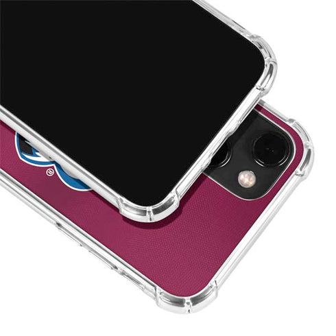 NHL Colorado Avalanche Jersey iPhone 14 Plus Clear Case