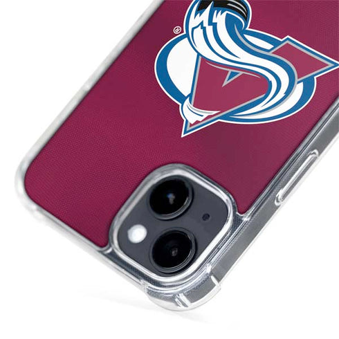 NHL Colorado Avalanche Jersey iPhone 15 Plus MagSafe Case