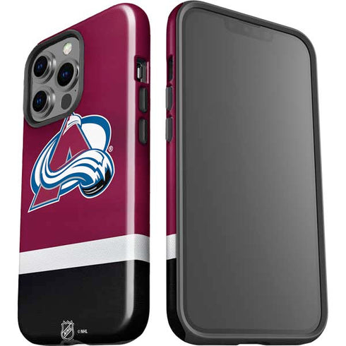 NHL Colorado Avalanche Jersey iPhone 15 Pro Impact Case