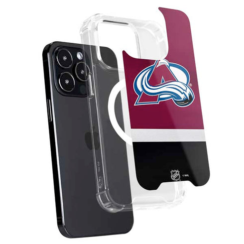 NHL Colorado Avalanche Jersey iPhone 15 Pro Max MagSafe Case