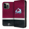 NHL Colorado Avalanche Jersey iPhone 15 Pro Max Folio Case